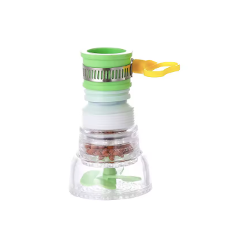 Grifo con filtro de agua fregadero y baño, universal 360 ° Purificador de agua con grifo giratorio, filtro de montaje en grifo para cocina y baño